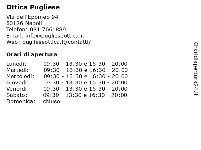 Ottica pugliese 2025 via epomeo